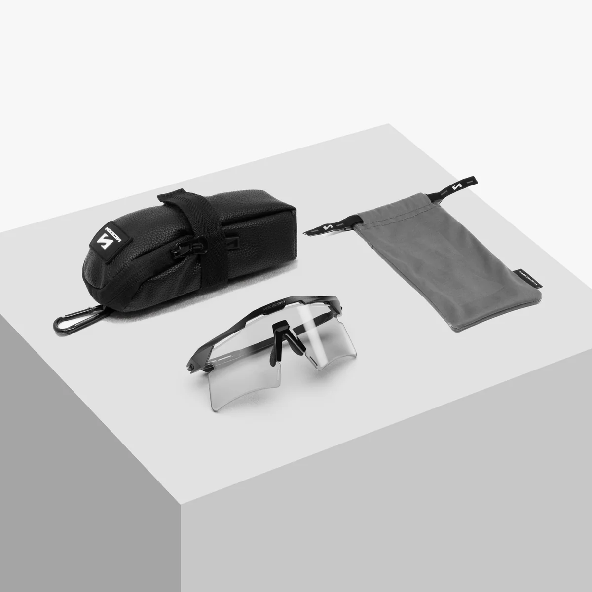 SCICON AEROSHADE 2.0 TITANIUM Glasögon Matt Black Grey Fotokromisk lins