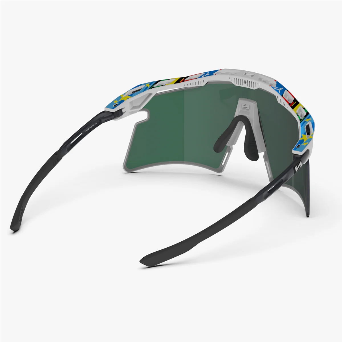 SCICON AEROSHADE 2.0 TITANIUM WC EUROPAMÄSTARE Multispegelglas Blågrön + Rosa