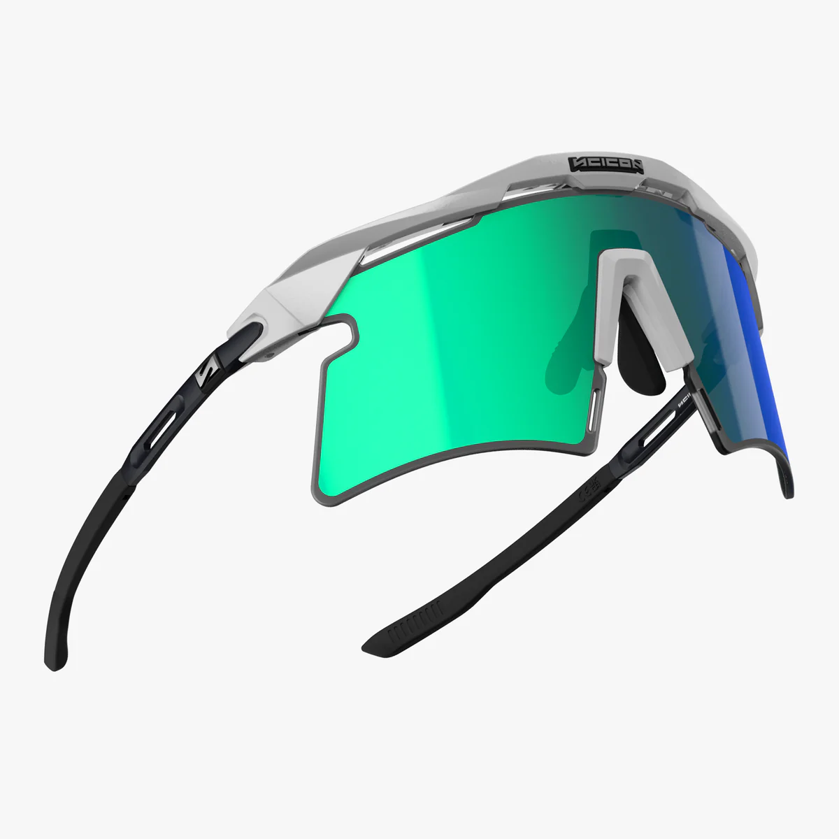 SCICON AEROSHADE 2.0 TITANIUM WC EUROPAMÄSTARE Multispegelglas Blågrön + Rosa
