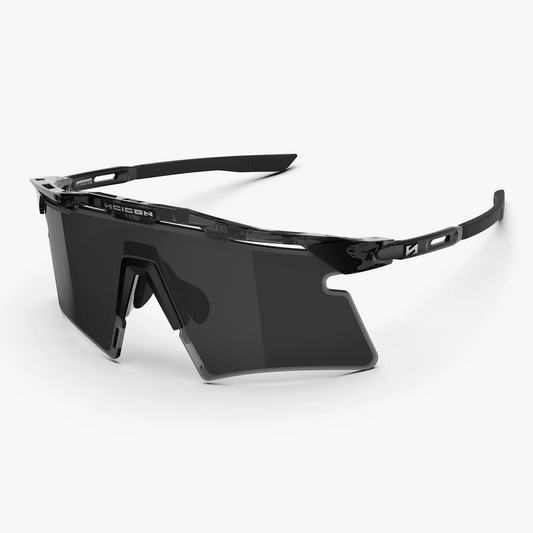 Glasögon SCICON AEROSHADE 2.0 TITANIUM Black Crystal Gloss Lens Smoke Black + Pink