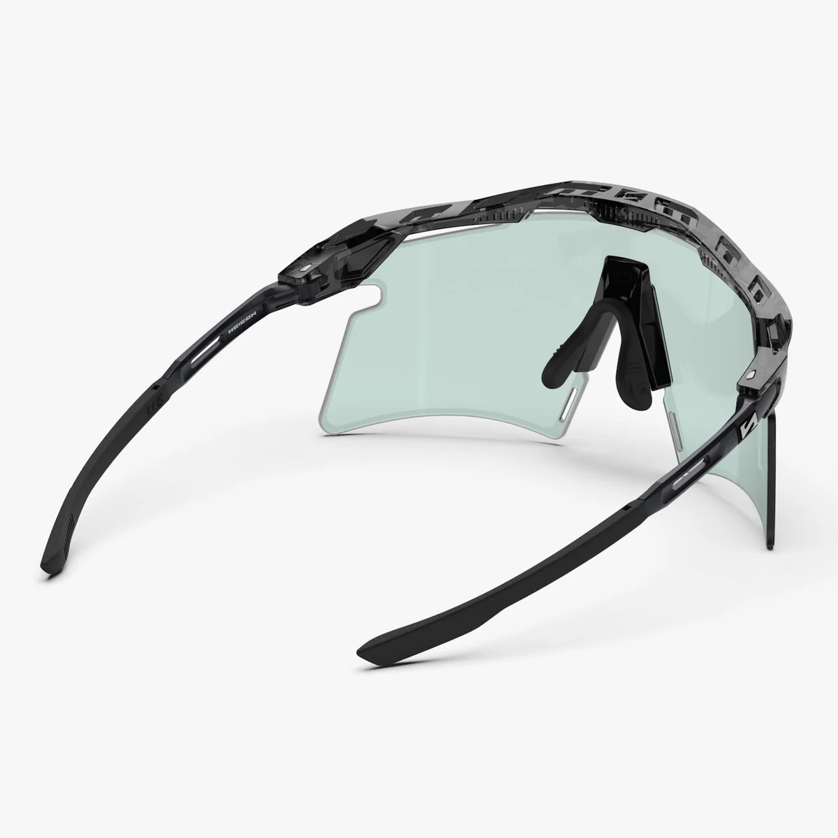 Solglasögon SCICON AEROSHADE 2.0 TITANIUM Svart kristallglans blågrön fotokromisk lins