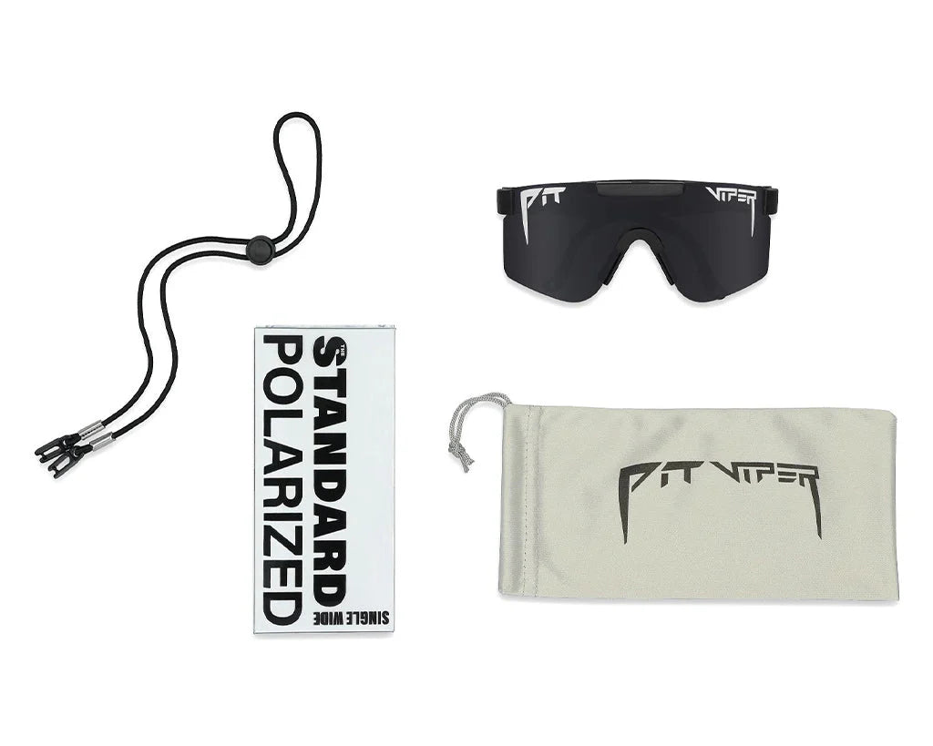 PIT VIPER THE STANDARD NARROW SMOKE Polarized Goggles