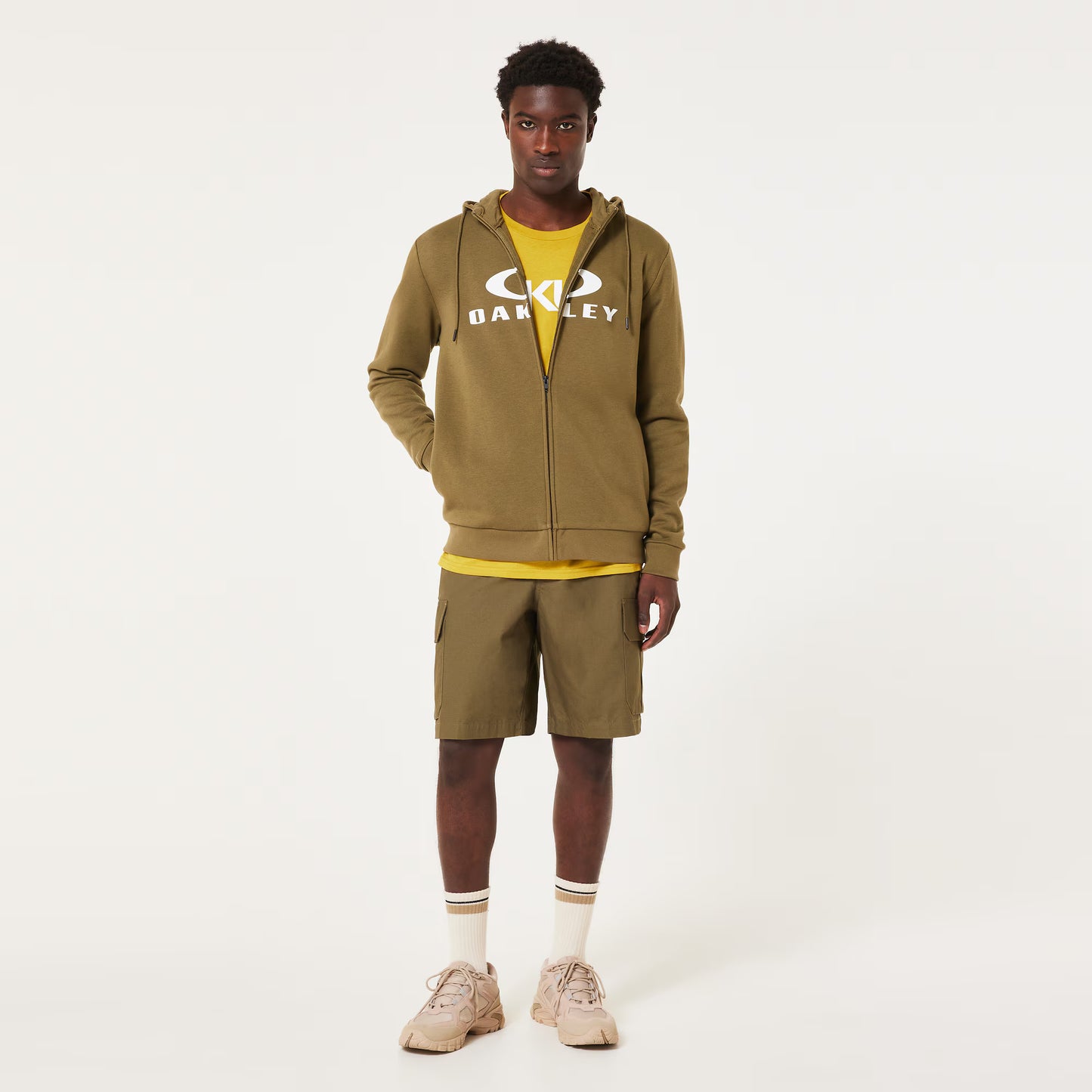 Luvtröja OAKLEY BARK FZ 2.0 Armégrön