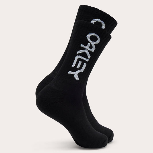 OAKLEY B1B SOCKS 2.0 3 par Svart/Vit