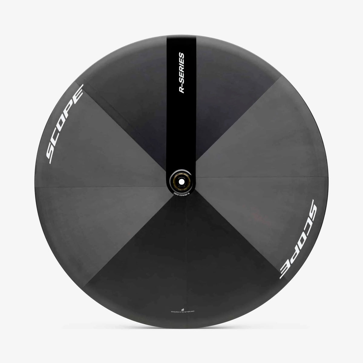 Vit bakre skivhjul SCOPE Race Disc