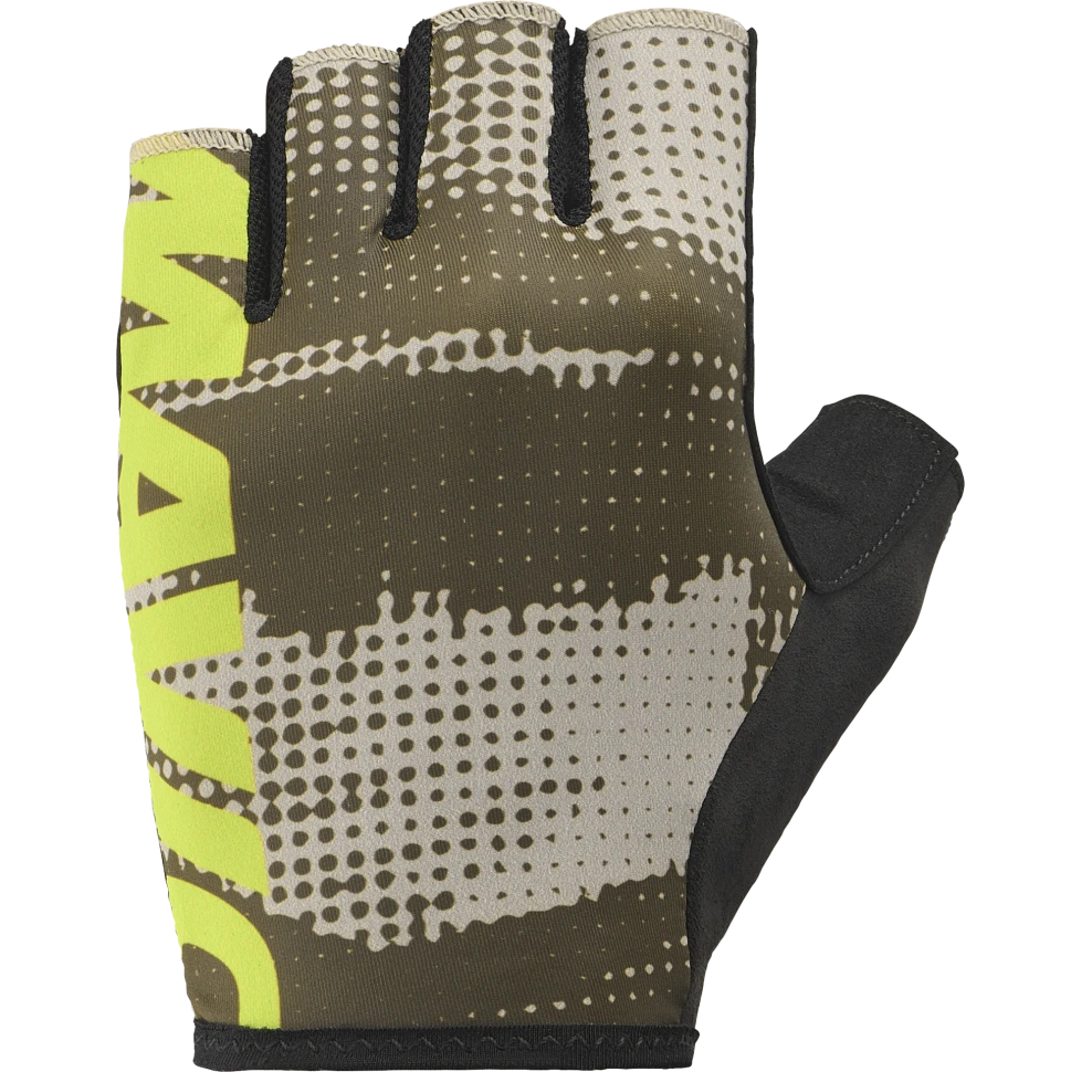 MAVIC ESSENTIAL PADDED GRAPHIC Desert Palm Korta handskar