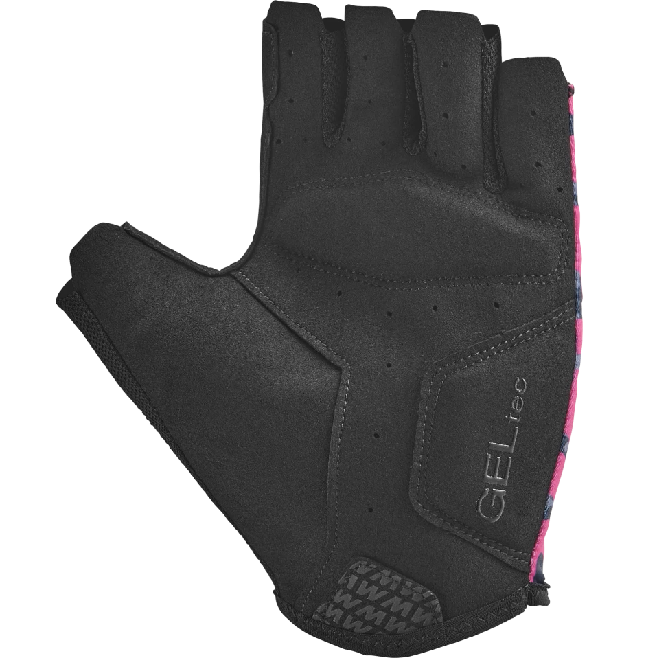 MAVIC ESSENTIAL PADDED GRAPHIC Korta handskar Grå/Rosa