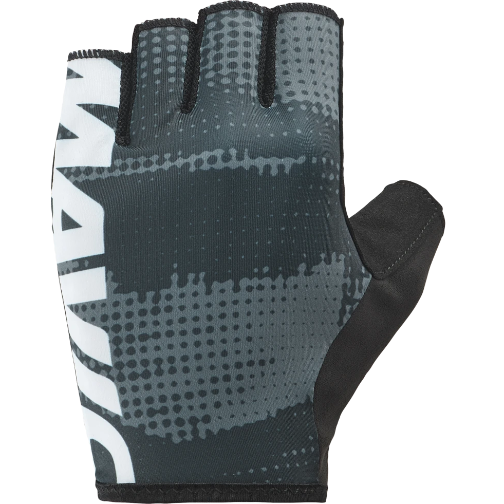 MAVIC ESSENTIAL PADDED GRAPHIC Short Gloves Black