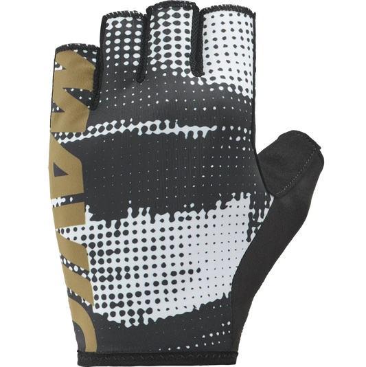 MAVIC ESSENTIAL PADDED GRAPHIC Korta handskar Svart/Vit