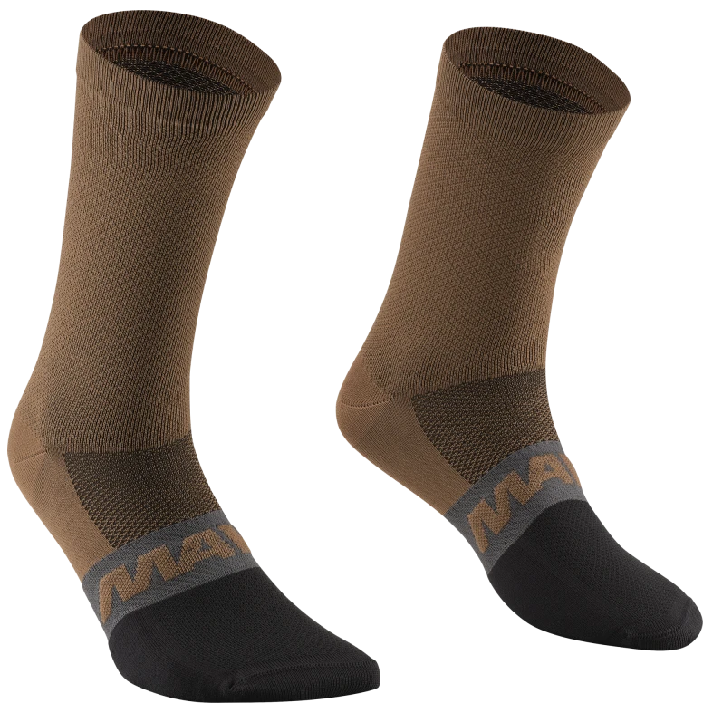 MAVIC ESSENTIAL MID Socks Brown