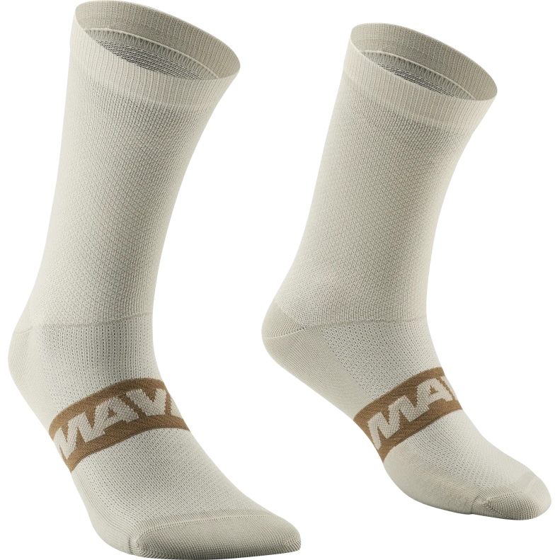 MAVIC ESSENTIAL MID Beige Socks