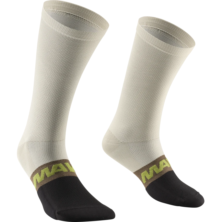 MAVIC ESSENTIAL HIGH Beige Socks