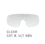 POC DEVOUR MID + Glasses Black Clarity Trail/Partly Sunny Silver Lens