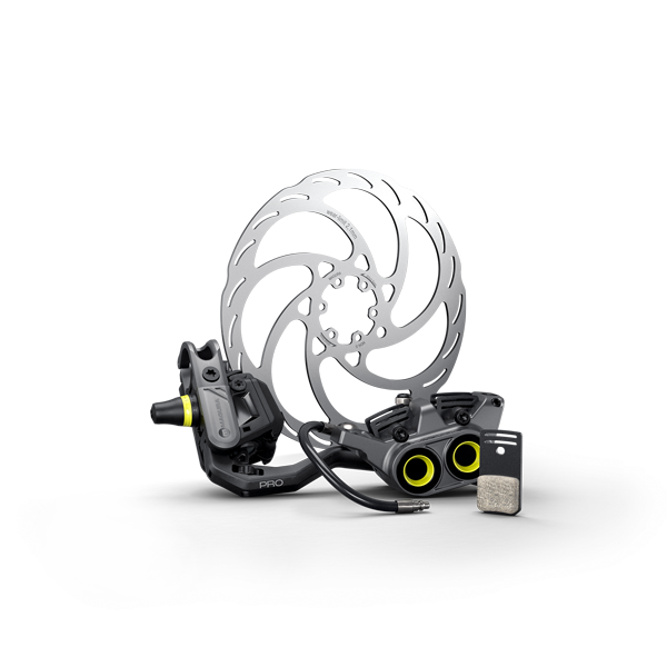 Ett par Magura Gustav Pro-bromsar (med skivor) First Edition Pack