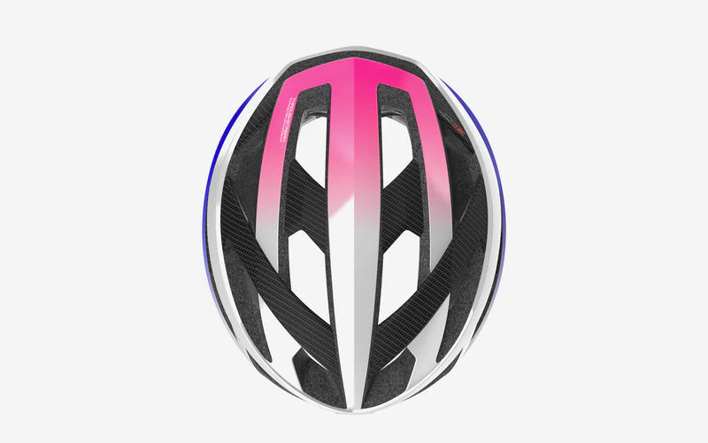 RUDY PROJECT REBEL CARBON Road Hjälm Vit/Lila/Rosa