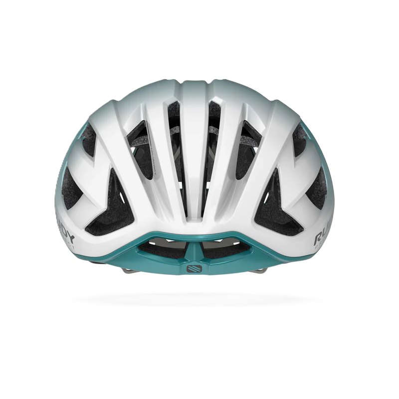 RUDY PROJECT EGOS Road Helmet Emerauld/White