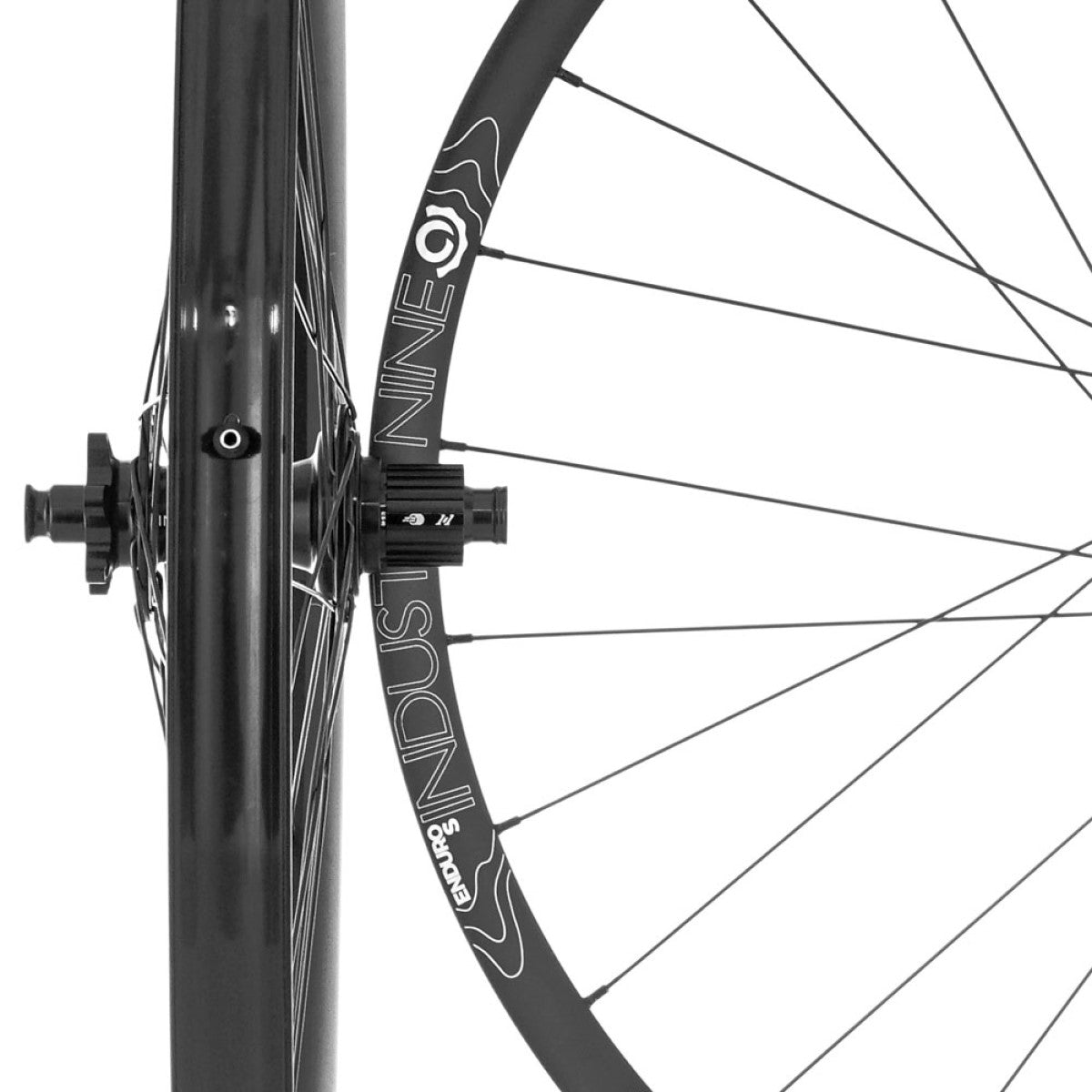 Par INDUSTRY NINE 1/1 ENDURO S 29" hjul 15x110/12x148mm Boost Centerlock Svart