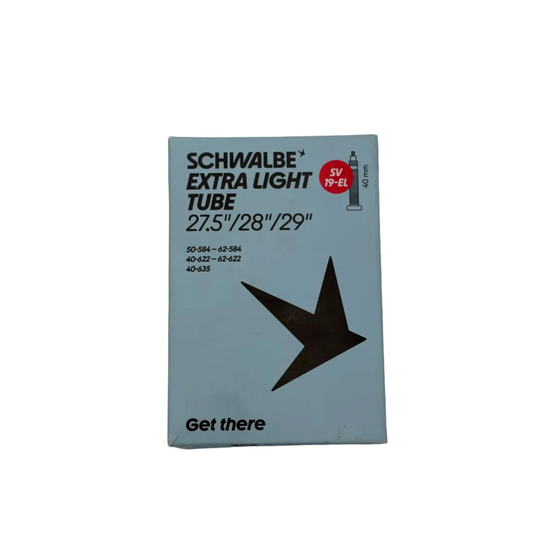 SCHWALBE EXTRA LIGHT SV 19L innerrör 27,5x2,0/2,40 – 29x1,75/2,40 Presta 40 mm