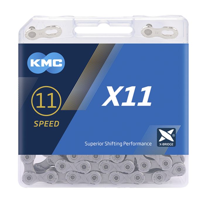 KMC X11 11-växlad kedja, silver