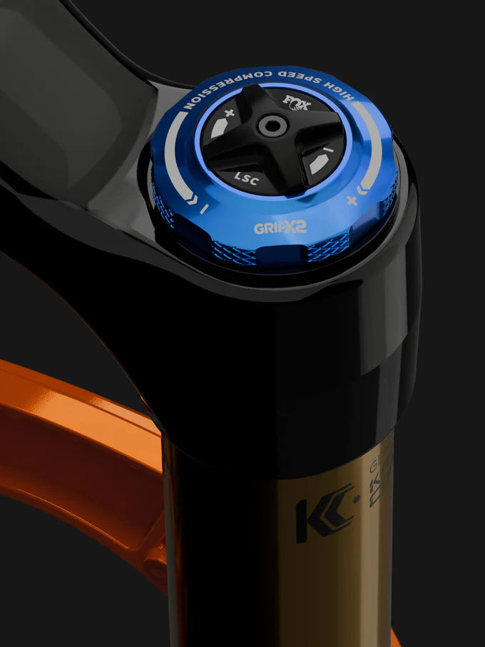 FOX 38 Fabriksfjädringsgaffel, Grip X2, 29", 170mm, 44mm, 110x15mm, 28.6-40, PM8, 58HT, Svart