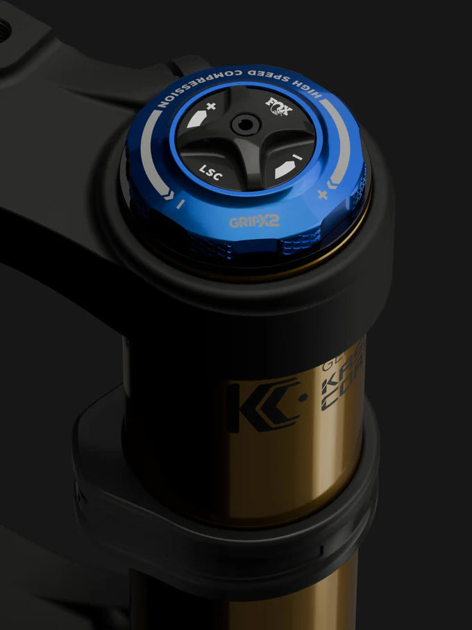 FOX 40 Factory Fjädringsgaffel, Grip X2, 29", 203mm, 52mm, 110x20mm, 28.6-30, PM8, Drop,