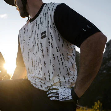 LEATT MTB TRAIL 3.0 Short Sleeve Jersey White