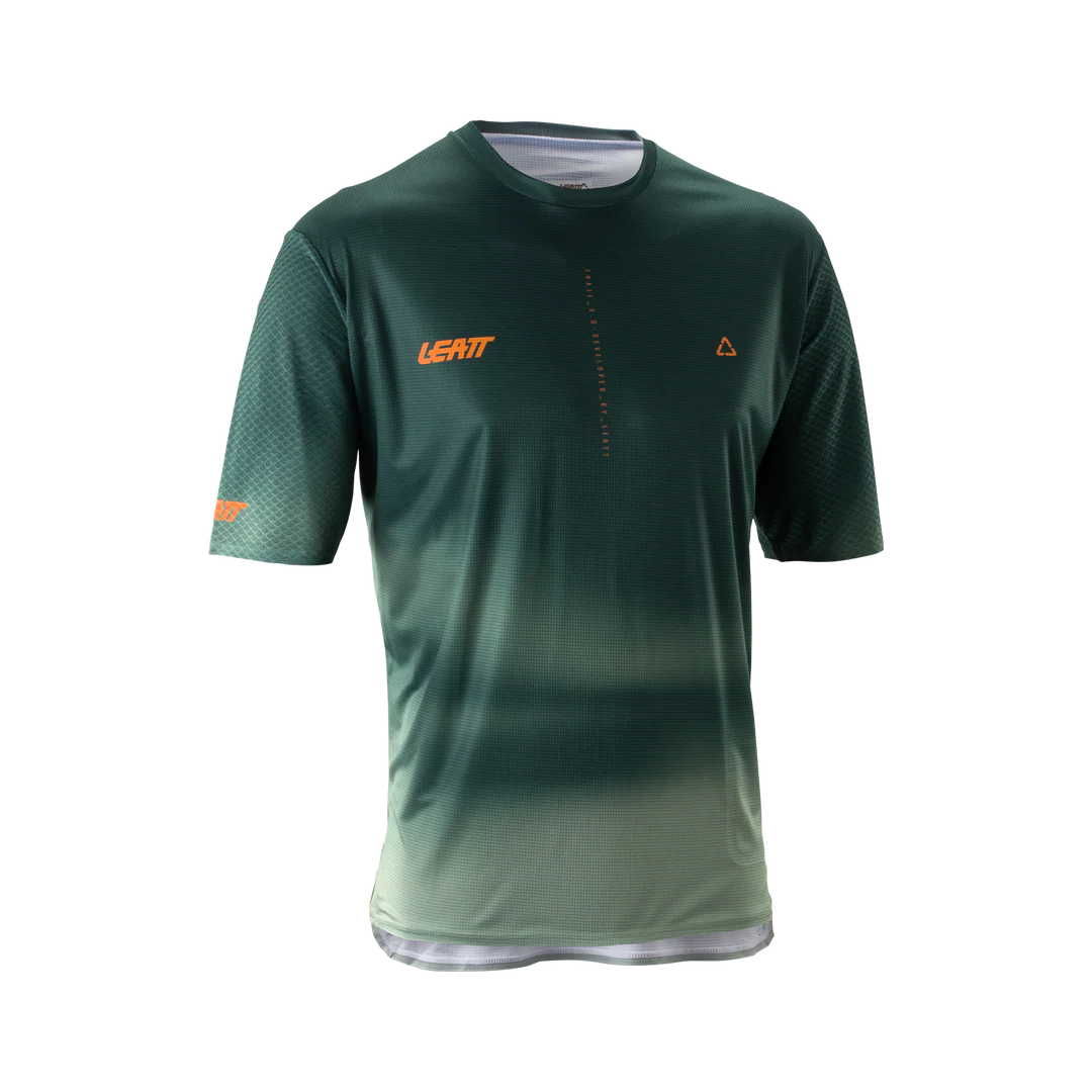 LEATT MTB TRAIL 3.0 Short Sleeve Jersey Green