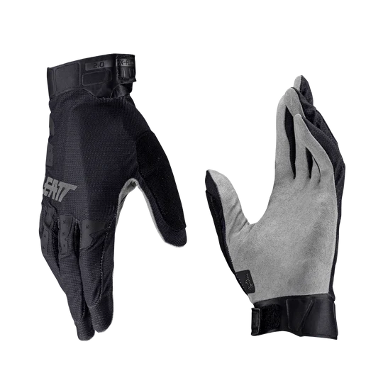 LEATT MTB 2.0 X-FLOW STEALTH Gloves Black/Grey