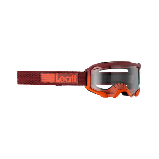 LEATT VELOCITY 4.0 MTB FLAME Orange CLEAR 83 VLT Skyddsglasögon