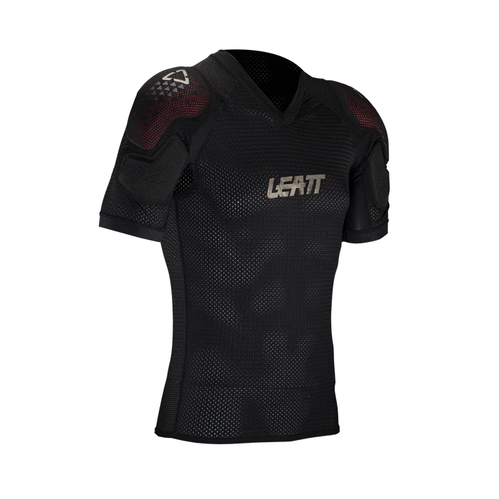 LEATT 3DF AIRFIT LITE EVO T-shirt med axelskydd Svart
