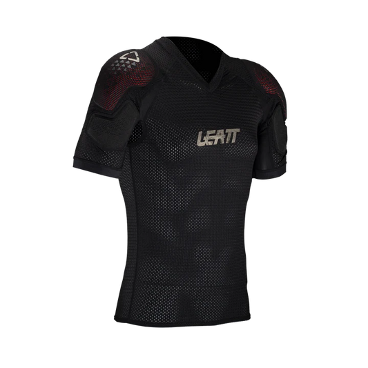 LEATT 3DF AIRFIT LITE EVO T-shirt med axelskydd Svart