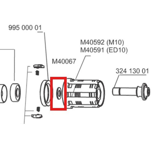 INTERNAL SPACER MAVIC FREEWHEEL FTSL/FTSX