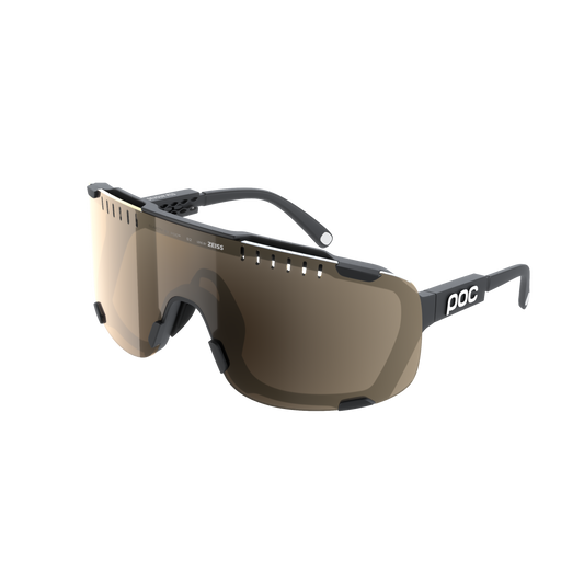 POC DEVOUR MID Glasses Black Clarity Trail/ Sunny Silver Lens