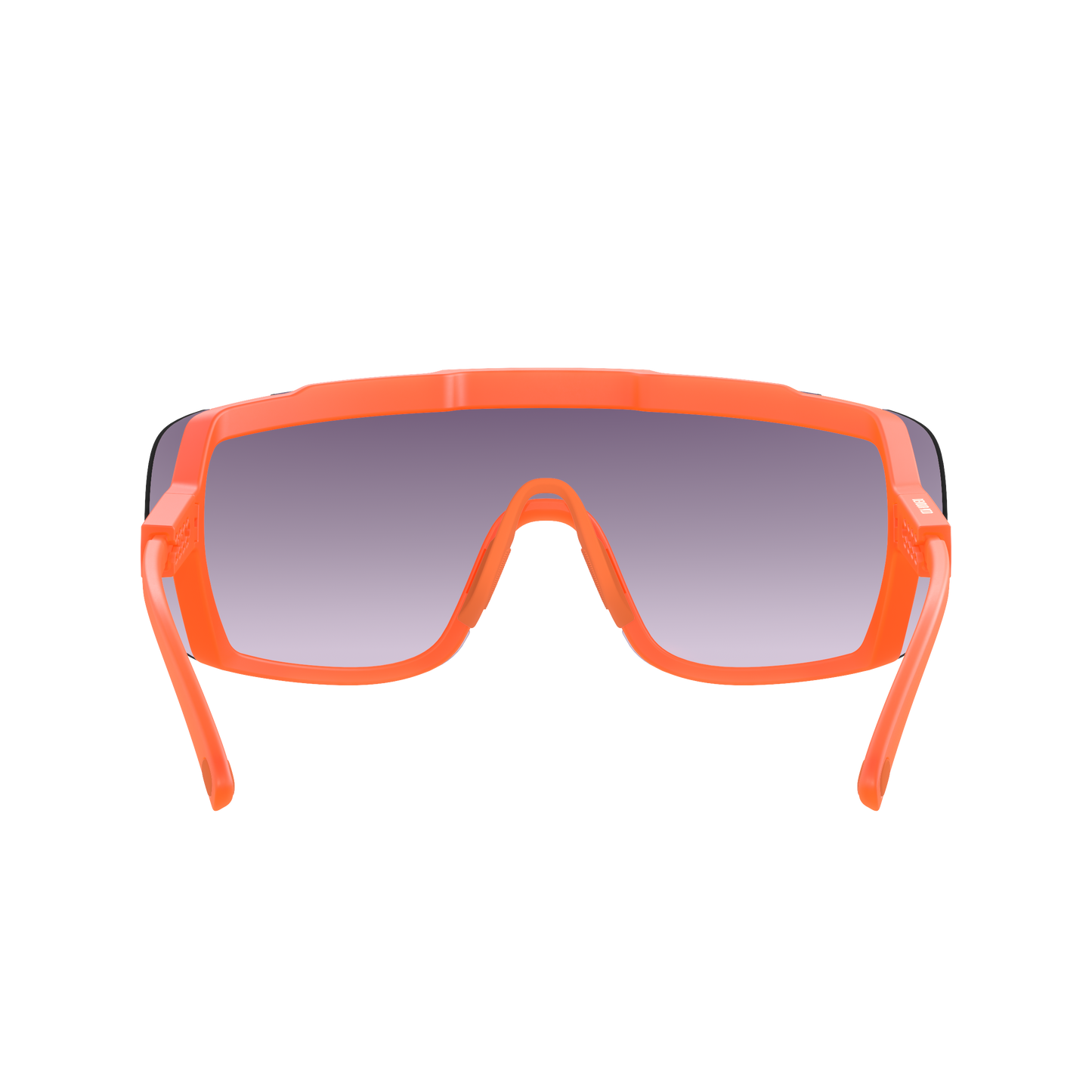 POC DEVOUR MID Genomskinliga Fluorescerande Orange Clarity Road Delvis soliga Guldglasögon