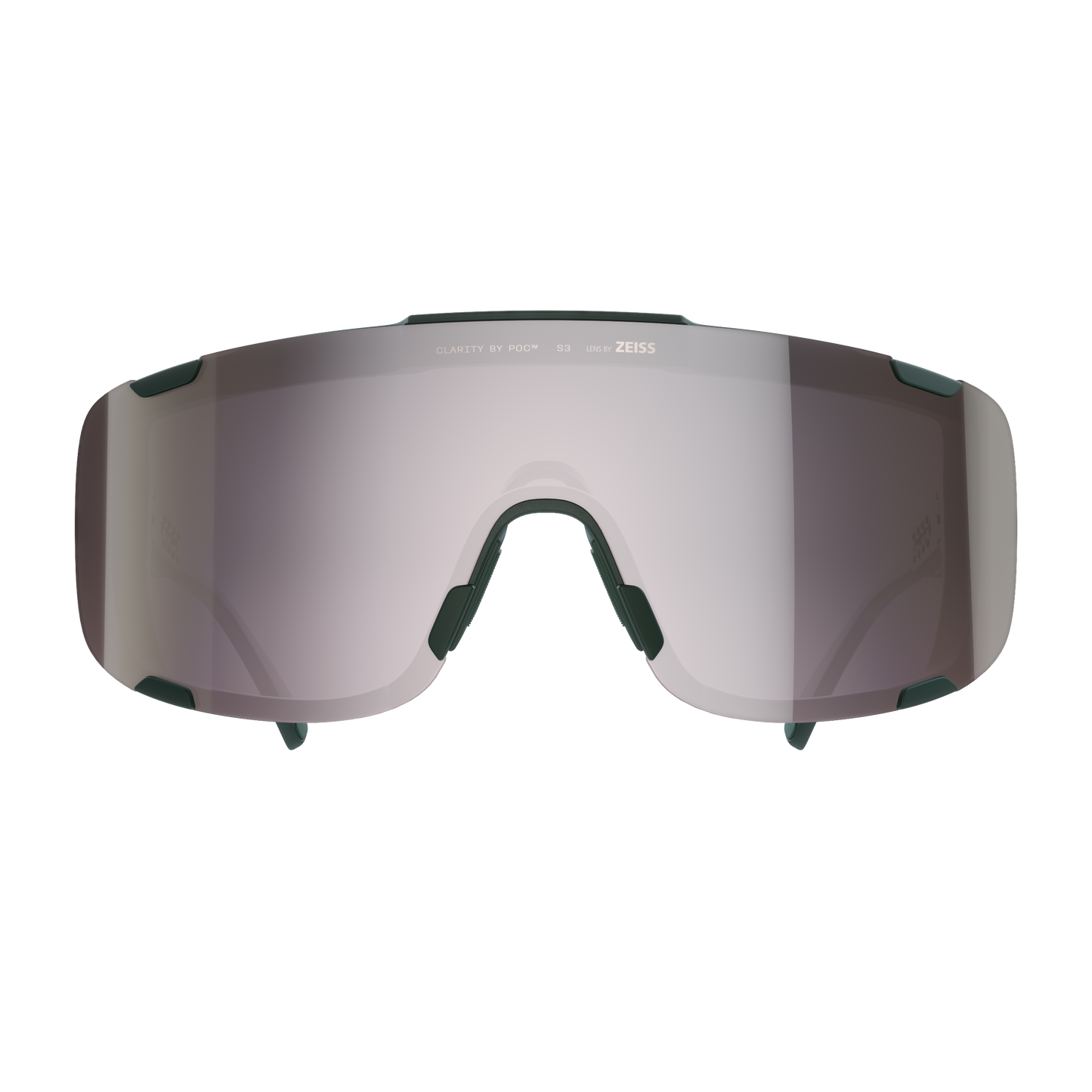 POC DEVOUR MID Khaki Skyddsglasögon Clarity Road /Sunny Silver-lins