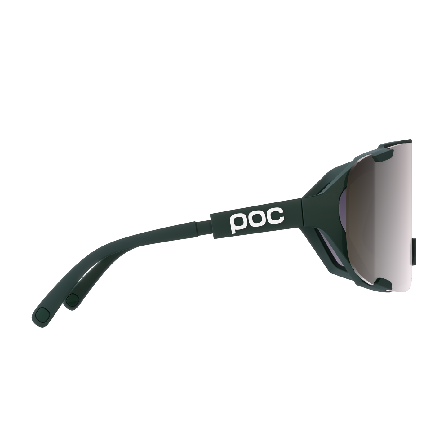 POC DEVOUR MID Khaki Skyddsglasögon Clarity Road /Sunny Silver-lins
