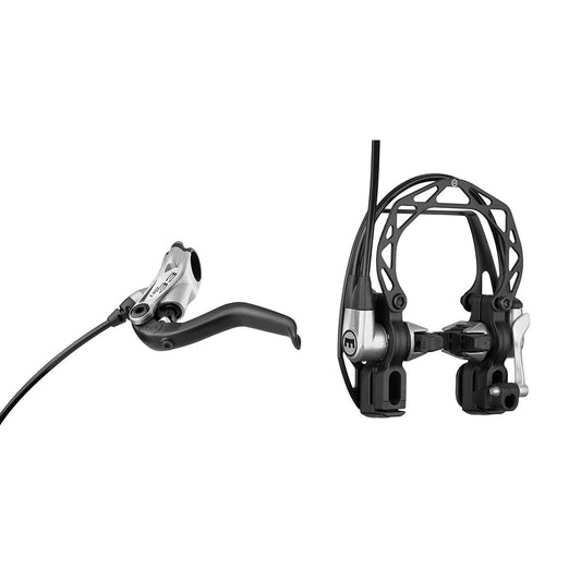 MAGURA HS33 2-fingerbroms fram eller bak Silver