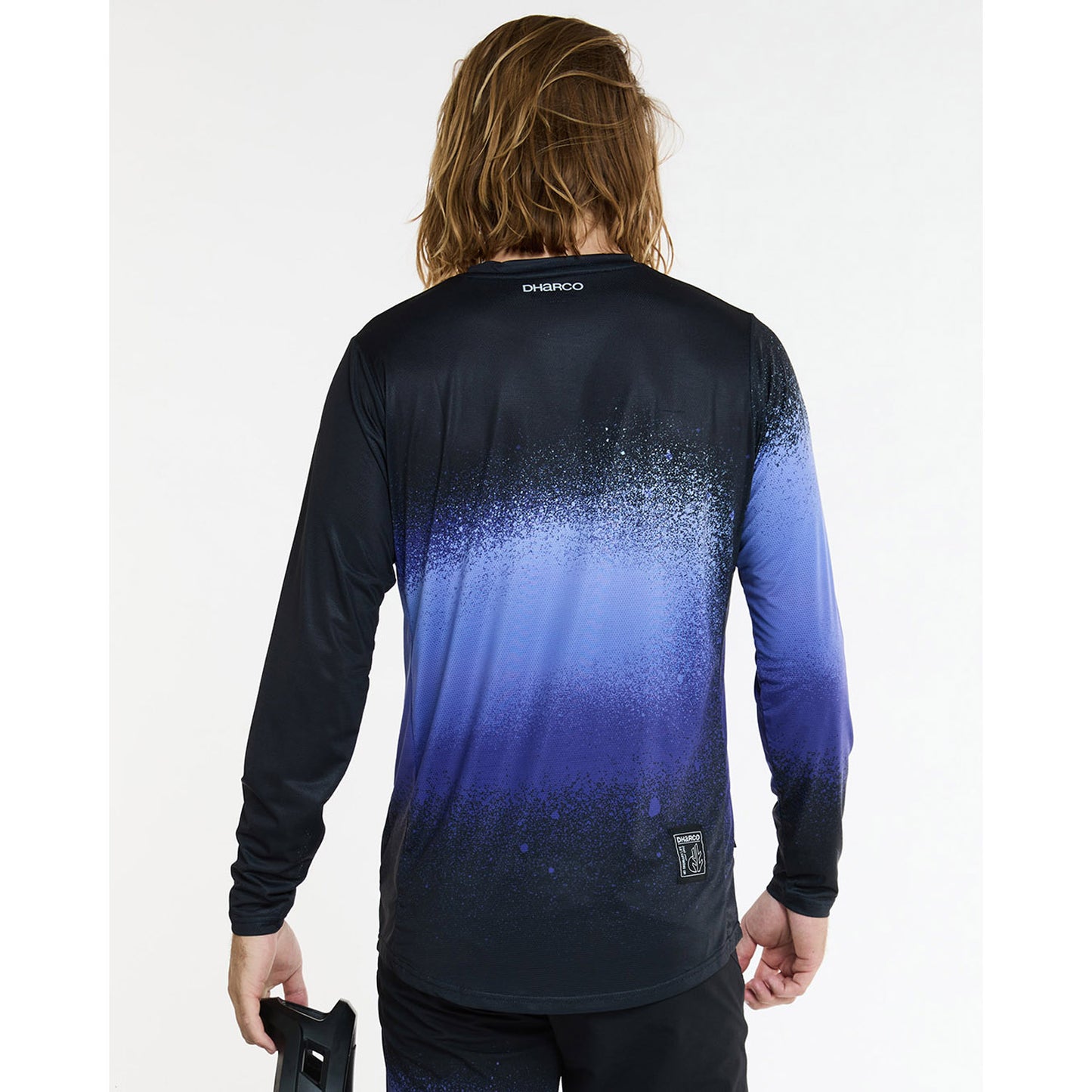 DHARCO RACE ULTRA VIOLET Långärmad Jersey Svart/Lila
