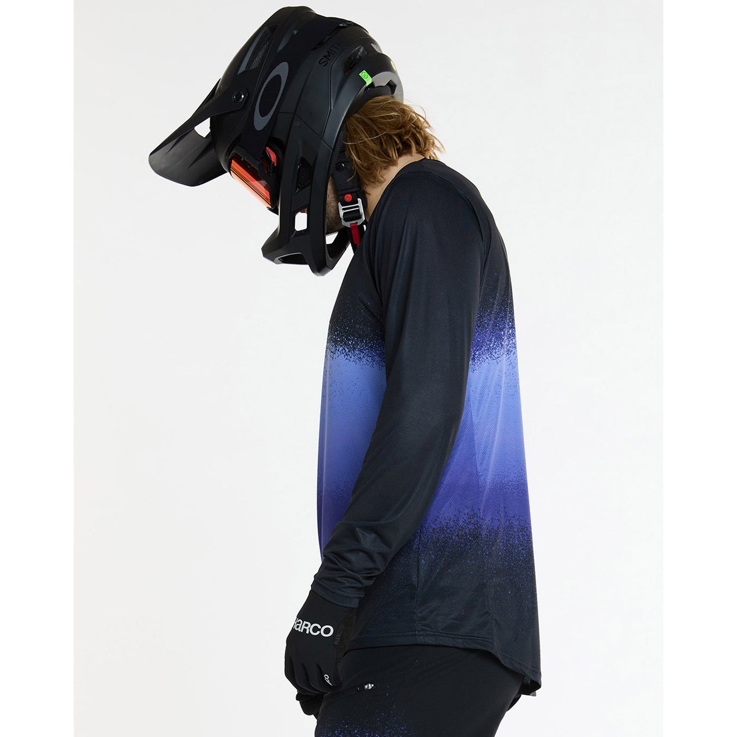 DHARCO RACE ULTRA VIOLET Långärmad Jersey Svart/Lila
