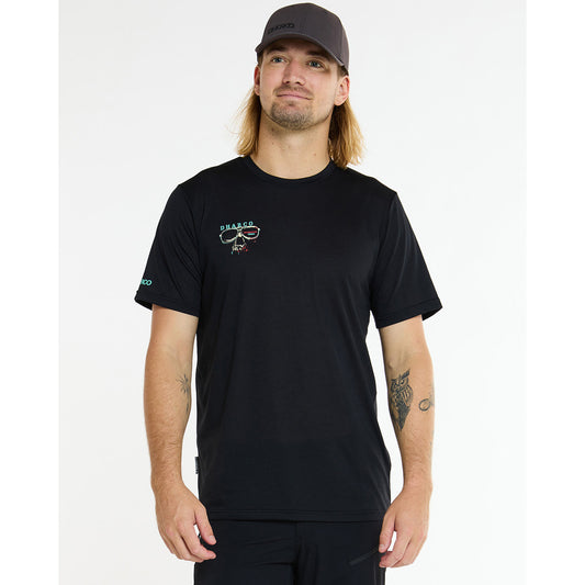 DHARCO EDDIE Kortärmad TECH TEE Jersey Svart