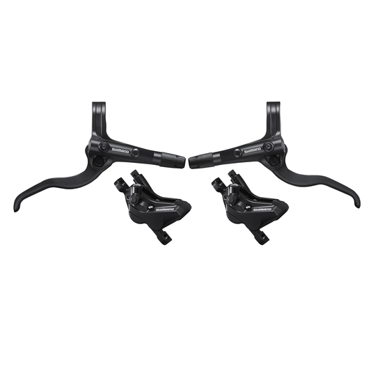 Ett par SHIMANO MT401/410 J-KIT Discless-bromsar