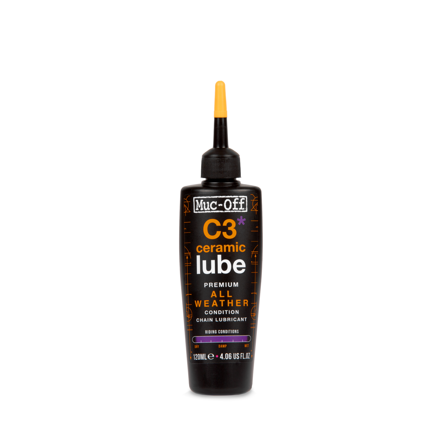 All-Conditions keramiskt smörjmedel MUC-OFF C3 ALL WEATHER CERAMIC (120 ml)