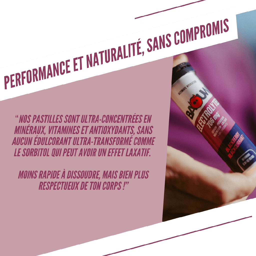BAOUW Energy Drink (Tube med 10 tabletter) Björnbär/Cassis