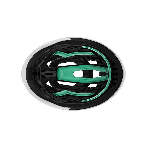 LAZER Z1 KINECTICORE UYH Road Helmet, Matte White + LED