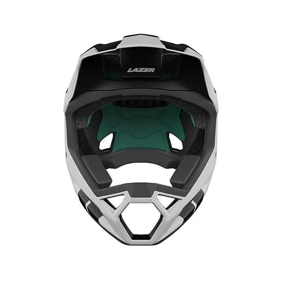 MTB helmet LAZER CAGE KINETICORE Black White