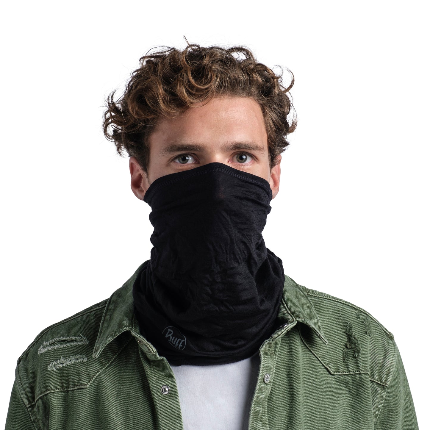 BUFF MERINO LIGHTWEIGHT Choker Svart