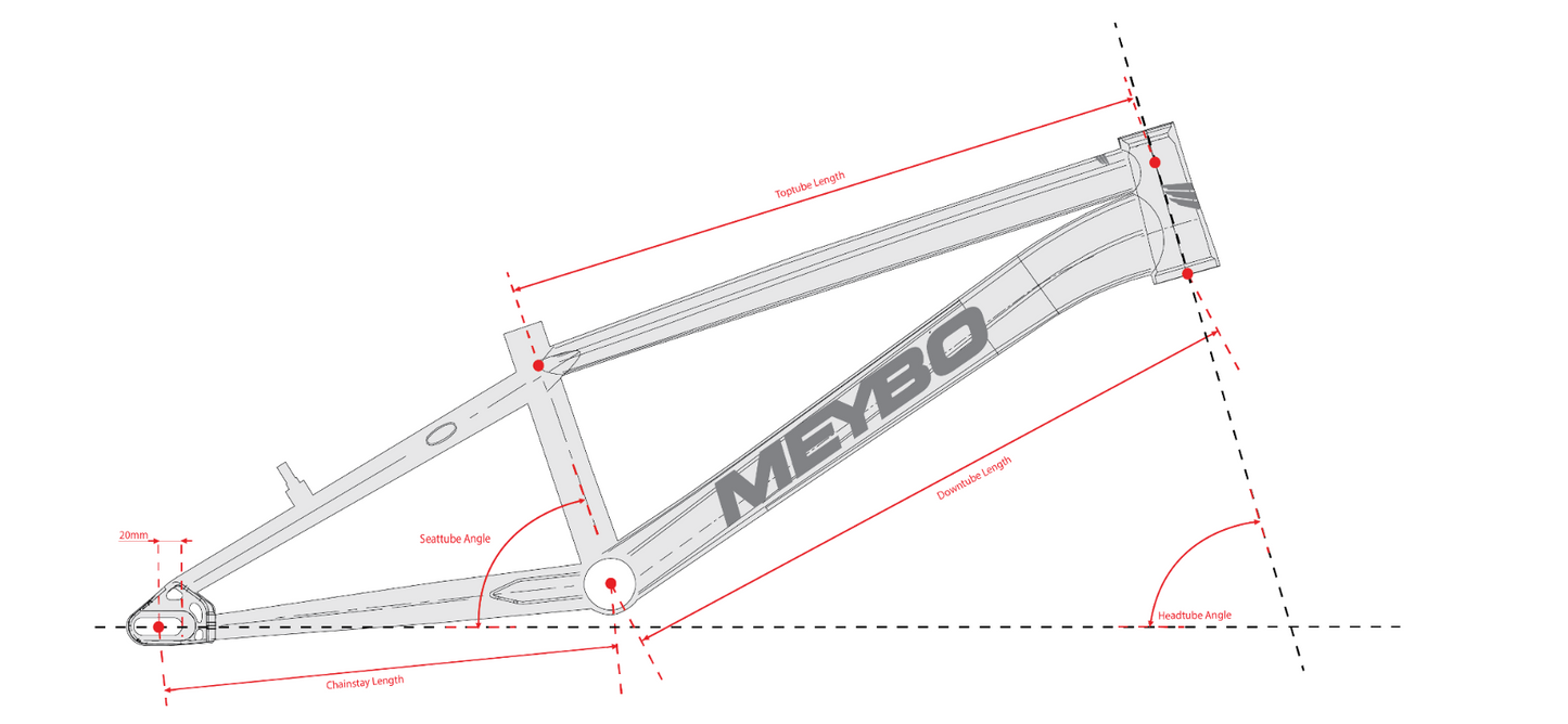 BMX MEYBO Superclass Pro 22" Grå/Orange 2025