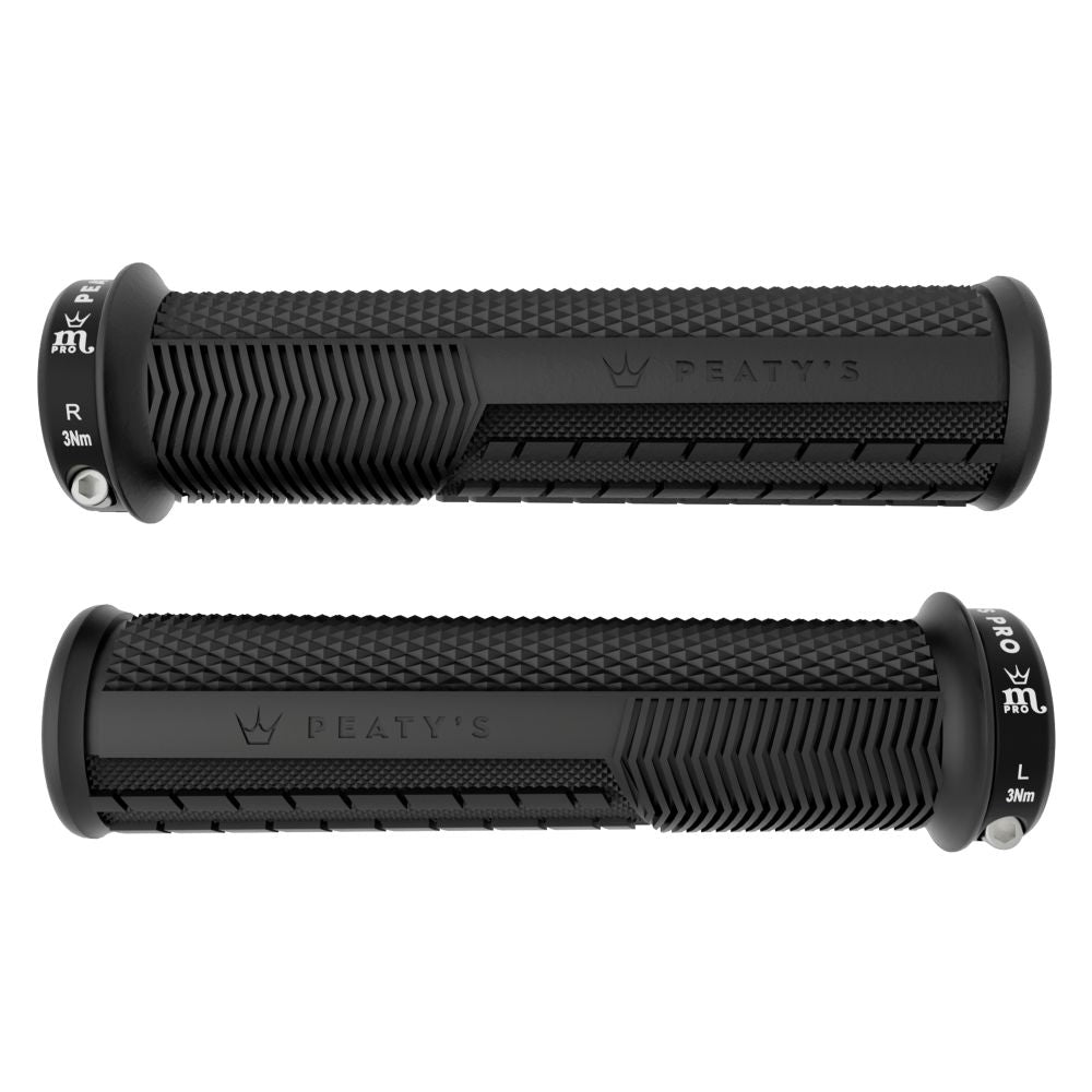 Grips PEATY'S MONARCH PRO KNURL Supersoft Black