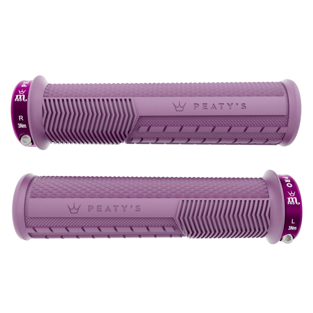 Grips PEATY'S MONARCH PRO KNURL Supersoft Plum Purple