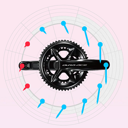 SHIMANO DURA-ACE R9200-P 12V POWER SENSOR crankset